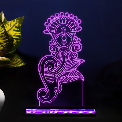 Flower Design Night Lamp