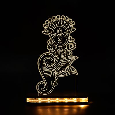 Flower Design Night Lamp