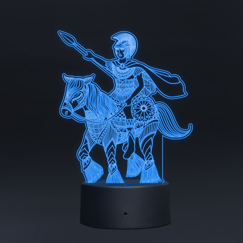 Gladiator Design Night Lamp