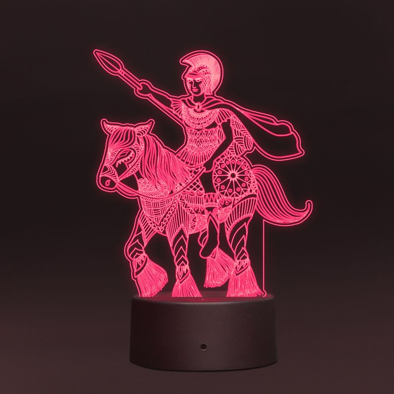 Gladiator Design Night Lamp