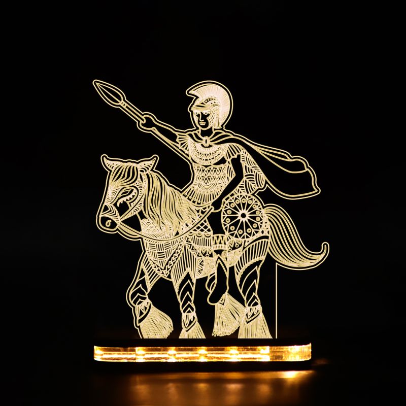 Gladiator Design Night Lamp