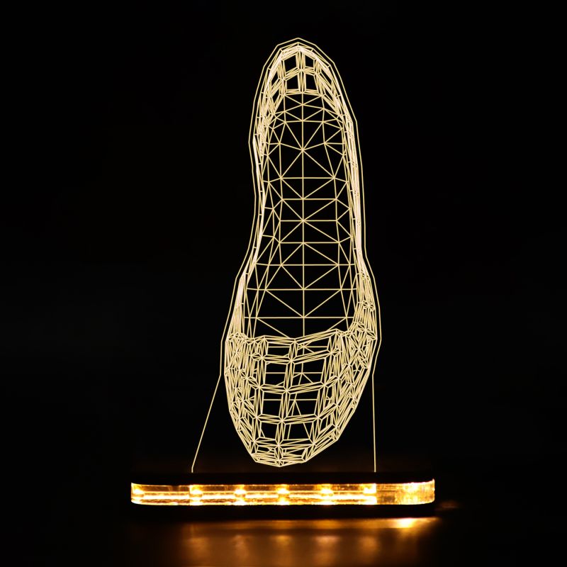 3D Shoes Design Night Lamp