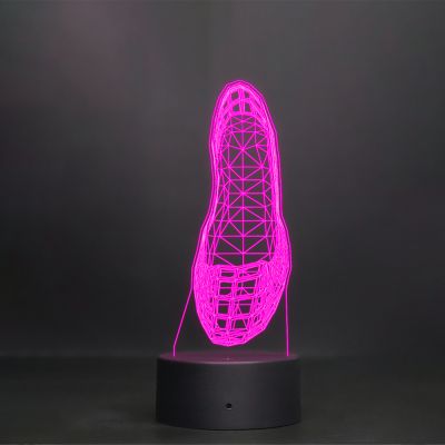 3D Shoes Design Night Lamp