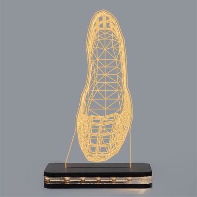 3D Shoes Design Night Lamp