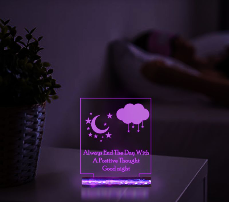 Good Night Quotes Night Lamp