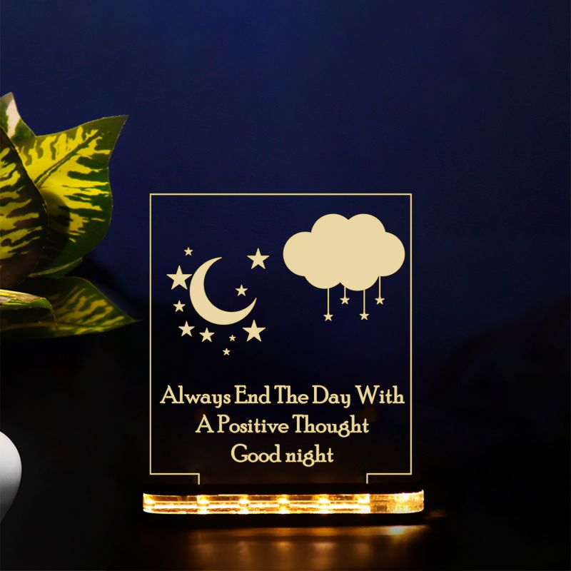 Good Night Quotes Night Lamp