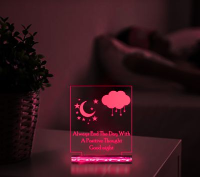 Good Night Quotes Night Lamp