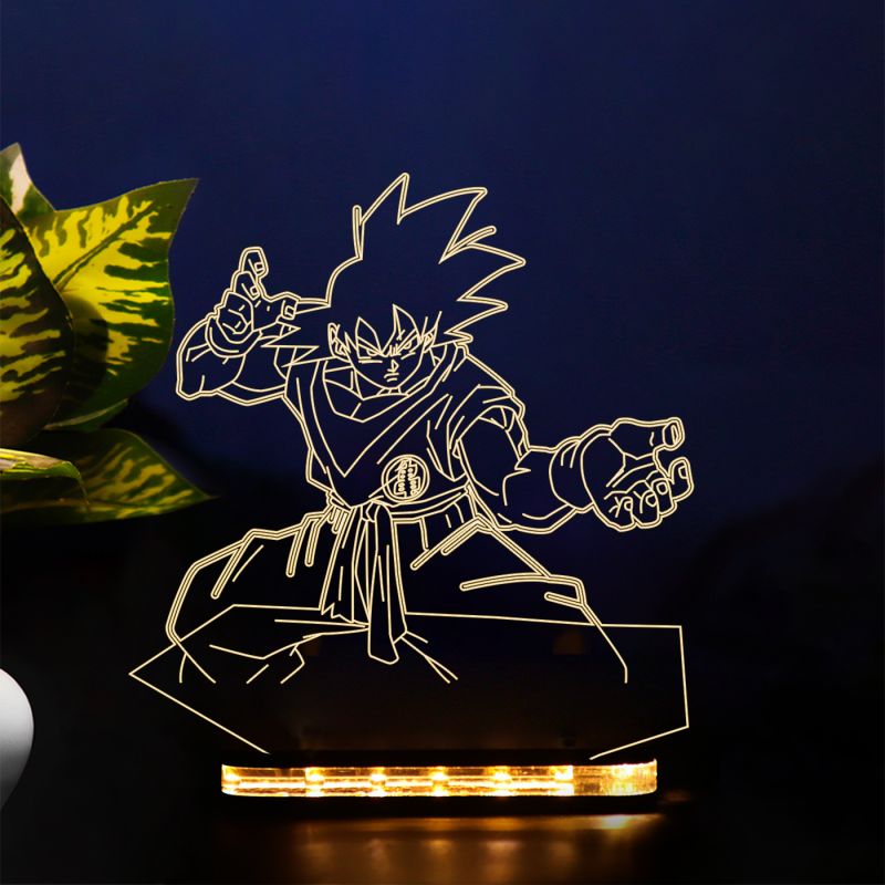 Goku From Dragon Ball Z Night Lamp