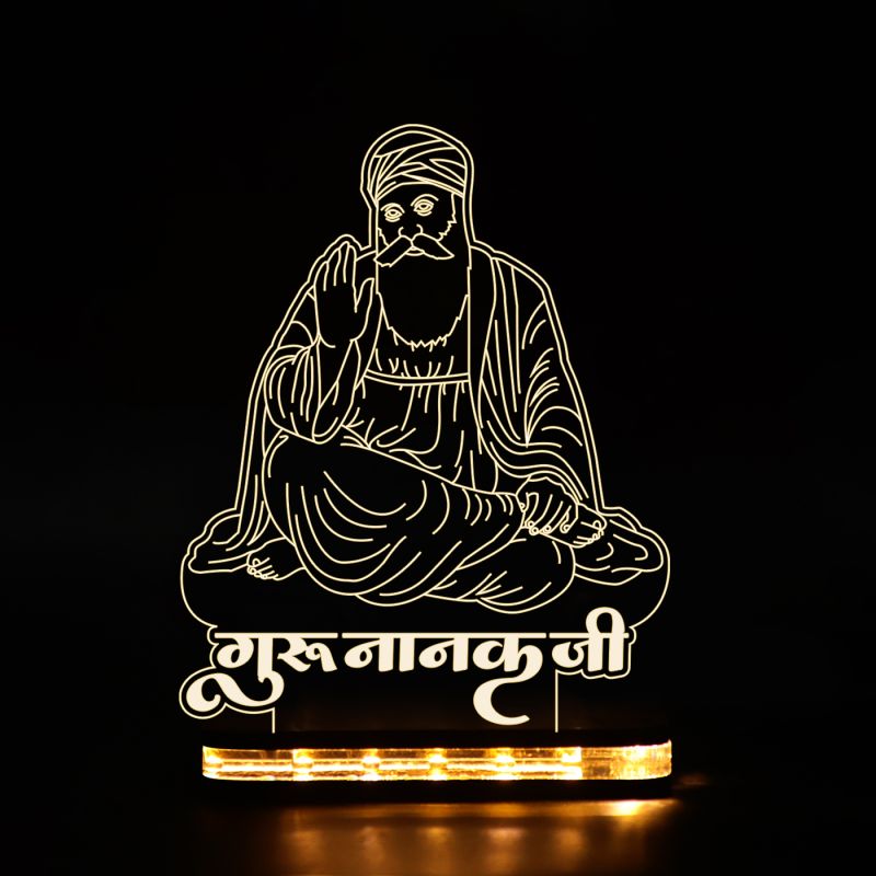 Guru Nanak Dev Ji Night Lamp