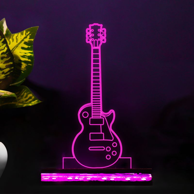 Guitar Design Night Lamp