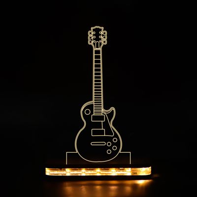 Guitar Design Night Lamp