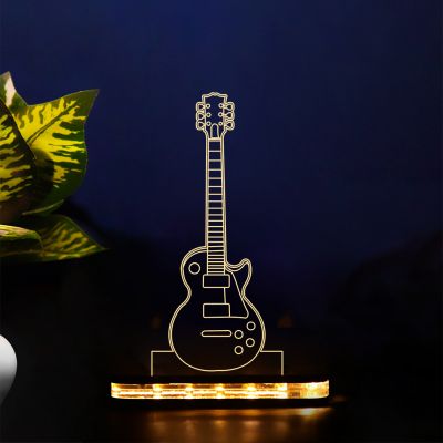 Guitar Design Night Lamp