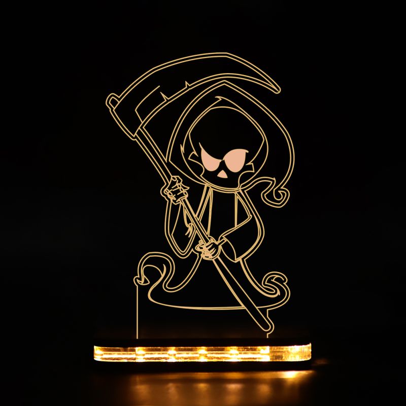 Grim Reaper Character Night Lamp