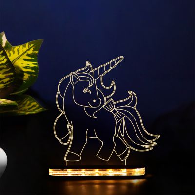 Unicorn Design Night Lamp