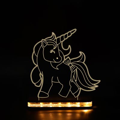 Unicorn Design Night Lamp