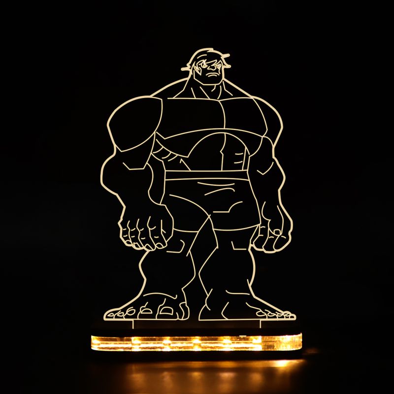 Hulk Design Night Lamp