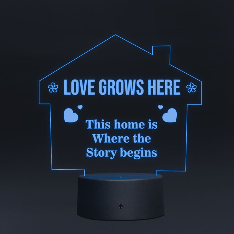 Cute Lover Message Night Lamp