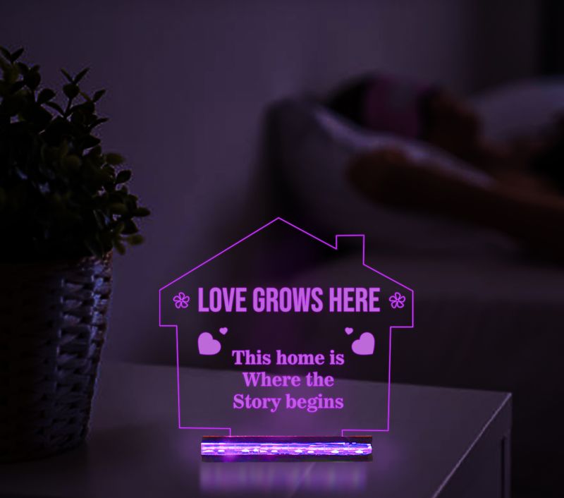 Cute Lover Message Night Lamp