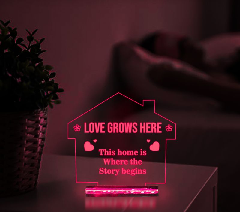 Cute Lover Message Night Lamp