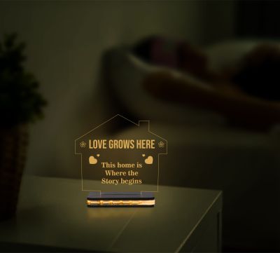 Cute Lover Message Night Lamp