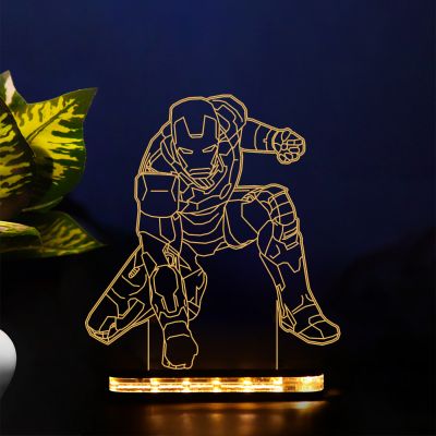 Iron Man Design Night Lamp
