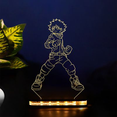 Izuku Midoriya Character Night Lamp