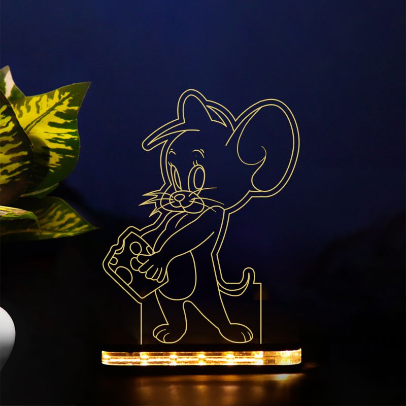 Jerry Cartoon Character Night Lamp