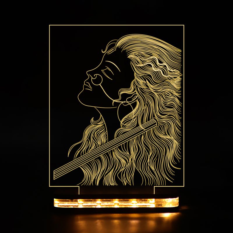 Cute Girl Design Night Lamp