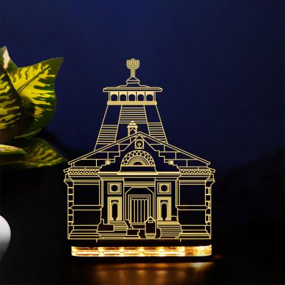 Kedarnath Temple Design Night Lamp