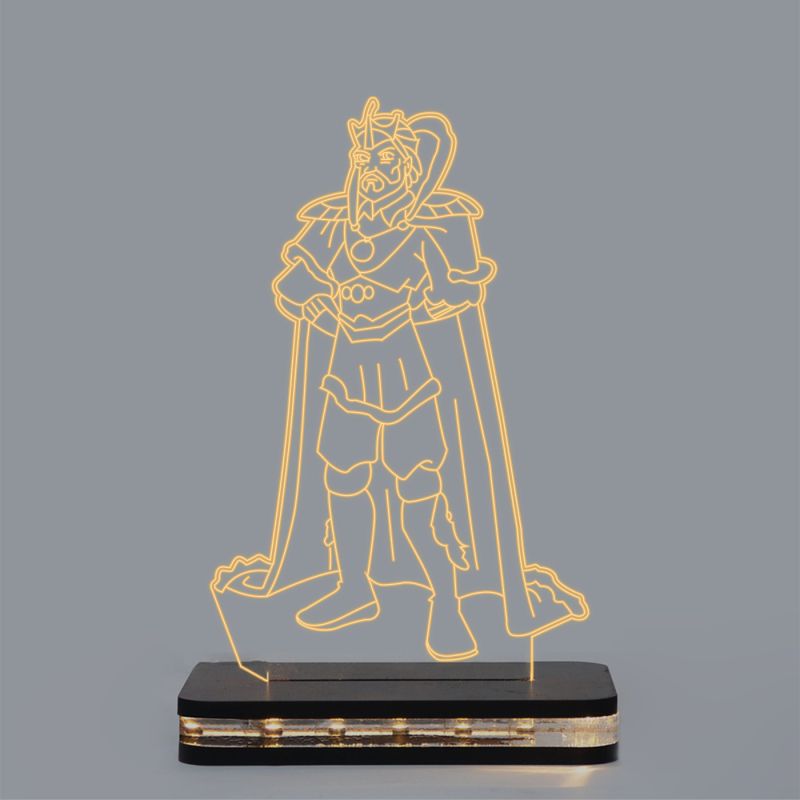 King Character Night Lamp