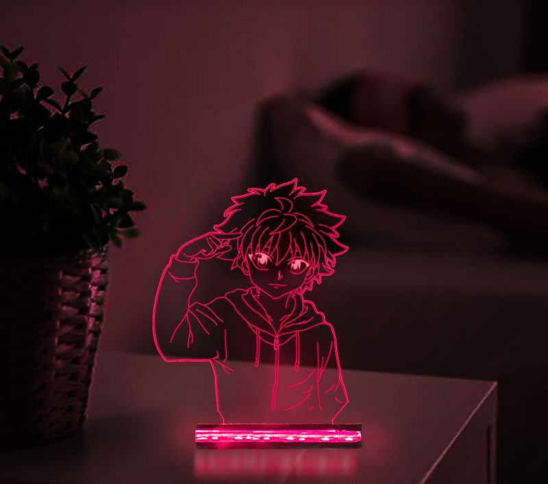 Killua Character From Hunter X Hunter Night Lamp