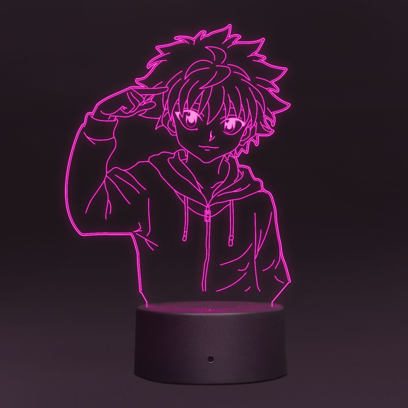 Killua Character From Hunter X Hunter Night Lamp