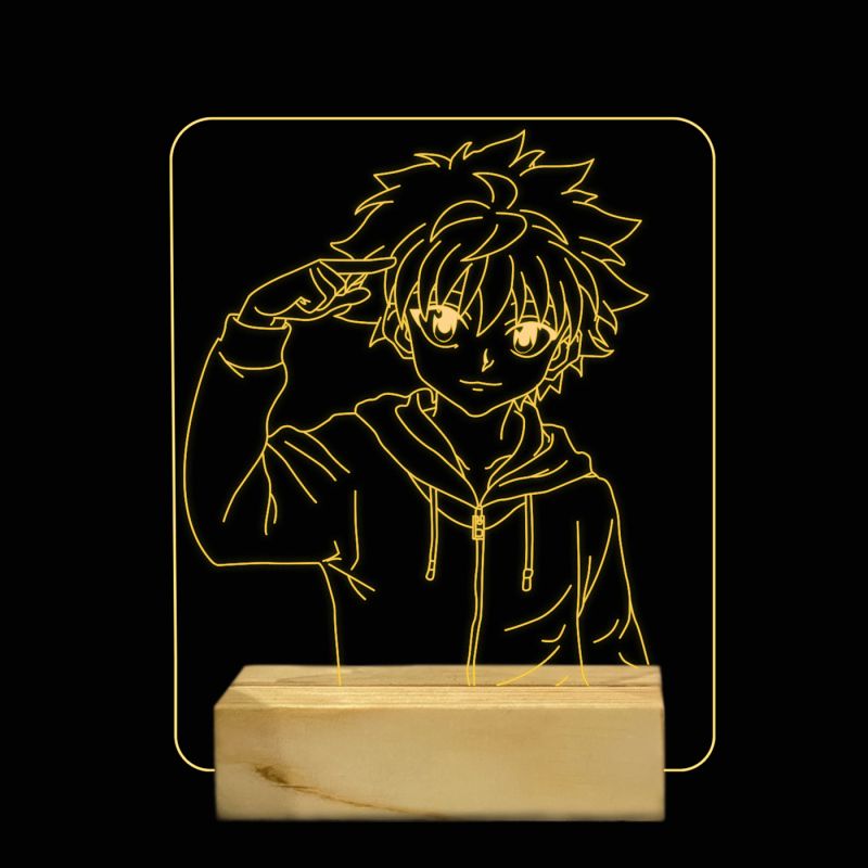 Killua Character From Hunter X Hunter Night Lamp