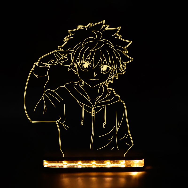 Killua Character From Hunter X Hunter Night Lamp