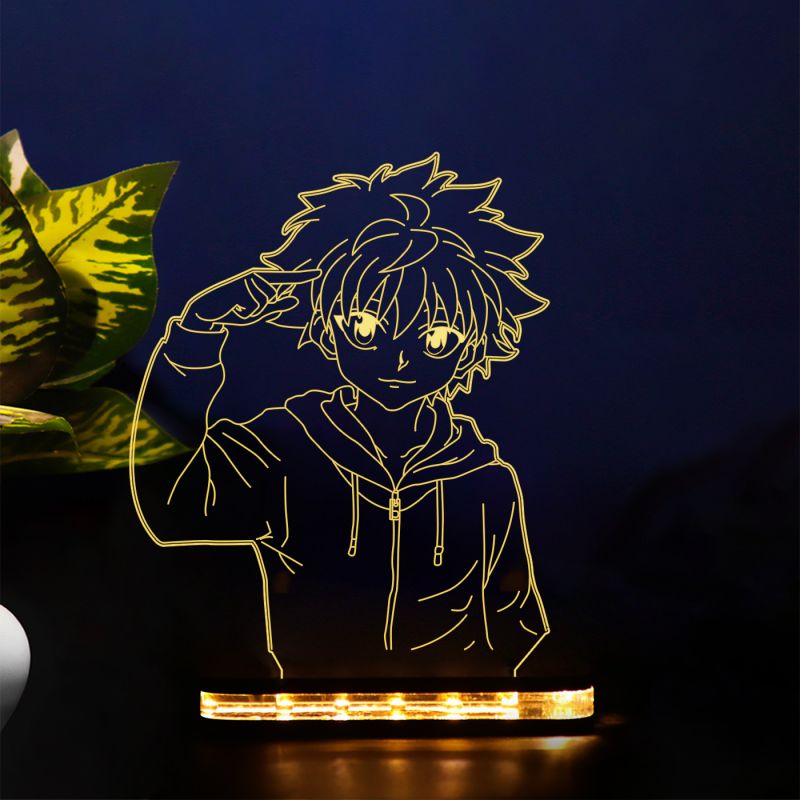 Killua Character From Hunter X Hunter Night Lamp