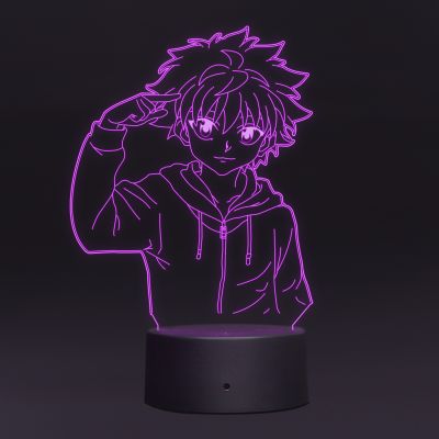 Killua Character From Hunter X Hunter Night Lamp