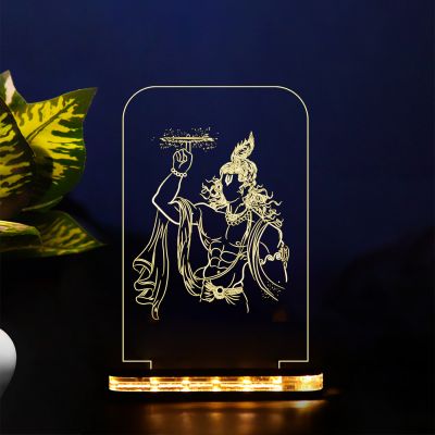 Krishna Ji Design Night Lamp