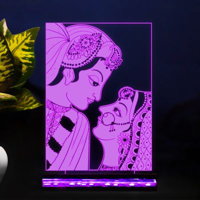 Radha & Krishna Ji Night Lamp