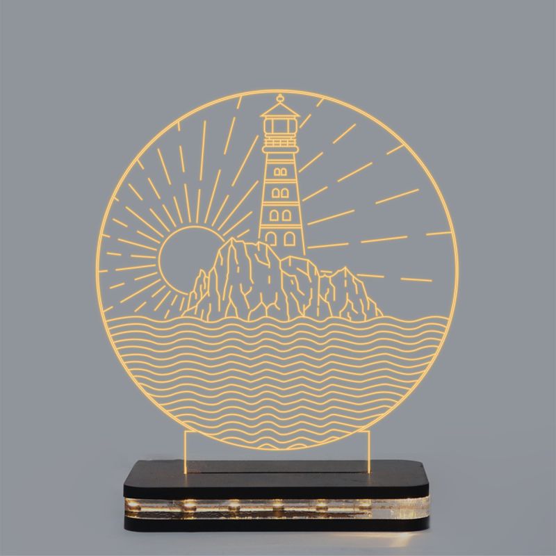 Light House Design Night Lamp