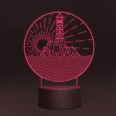 Light House Design Night Lamp