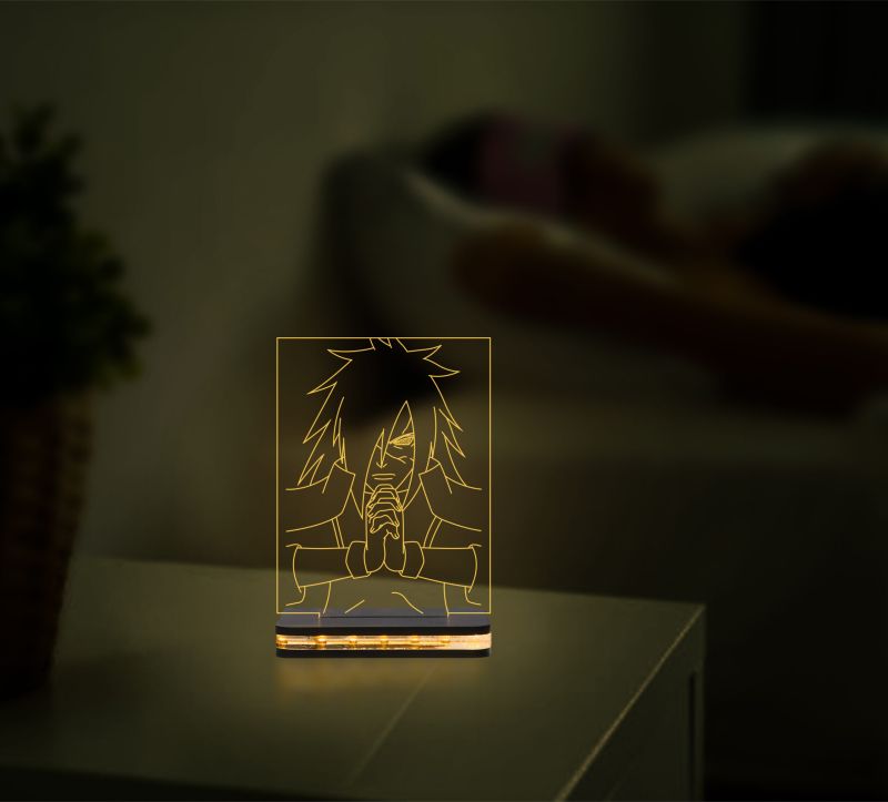 Madara Uchiha Character Design Night Lamp