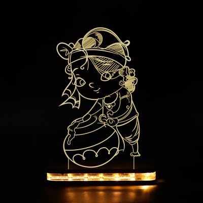 Bal Krishna Design Night Lamp