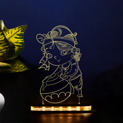 Bal Krishna Design Night Lamp