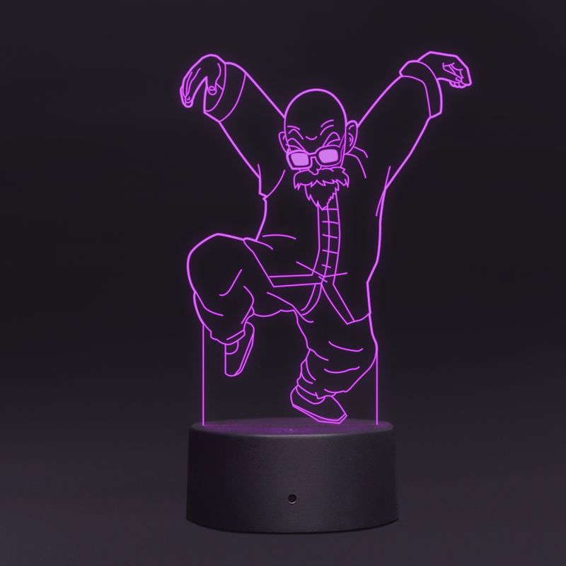 Master Roshi From Dragon Ball Z Design Night Lamp