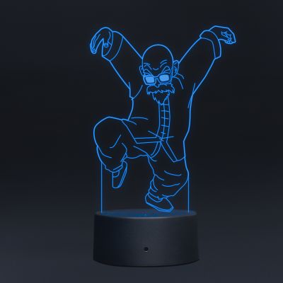 Master Roshi From Dragon Ball Z Design Night Lamp