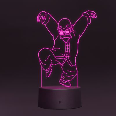 Master Roshi From Dragon Ball Z Design Night Lamp