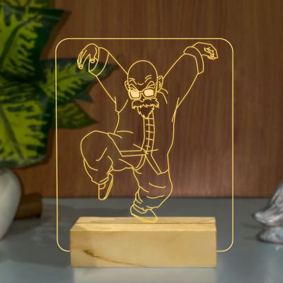 Master Roshi From Dragon Ball Z Design Night Lamp