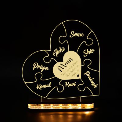 Message For Mom With Customized Name Night Lamp