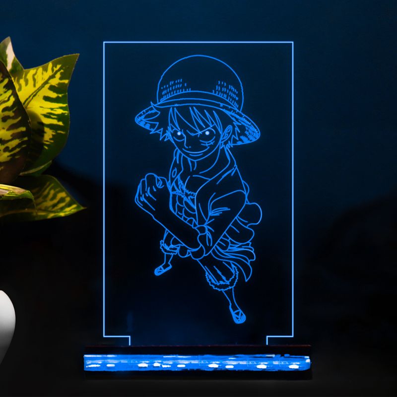 Monkey D Luffy Character Design Night Lamp