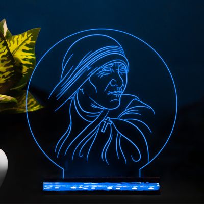 Mother Teresa Design Night Lamp